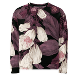 Night Foxglove Floral Sweatshirt