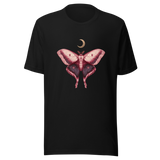 Moth and Moon Unisex Staple T-Shirt