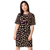 Leopard Print T-Shirt Dress