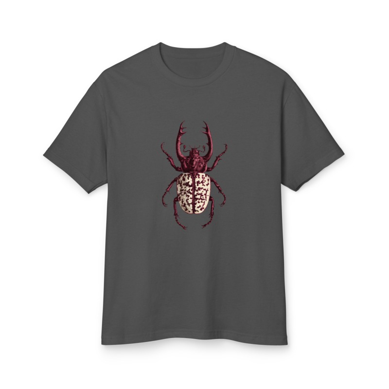 Stag Beetle Unisex Garment-Dyed Heavyweight Tee