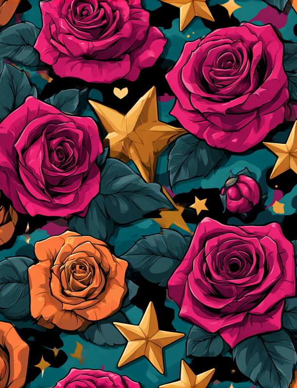 Rose Camo All-Over Print Unisex Sweatshirt