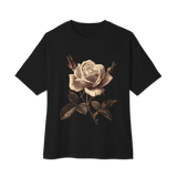 Thorned Rose Unisex Oversized Boxy Tee