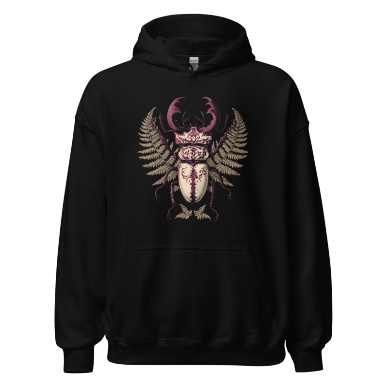 Stag Beetle Unisex Heavy Blend Hoodie