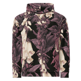 Night Foxglove Floral Hoodie