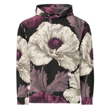 Night Poppy Floral Hoodie