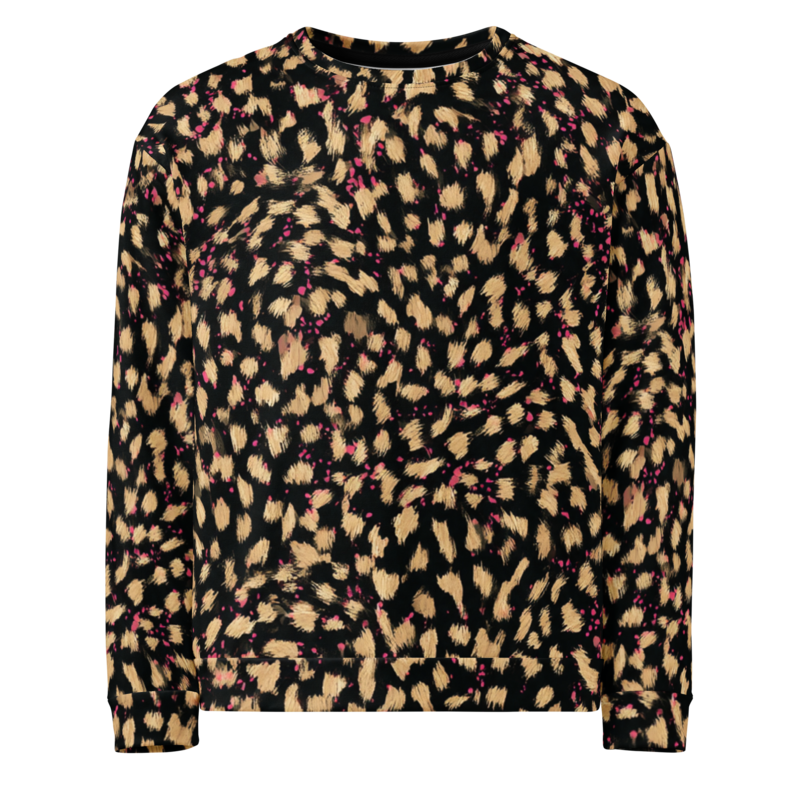Cheetah Print Sweatshirt