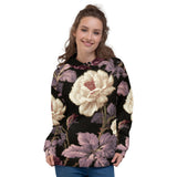 Night Bloom Floral Hoodie