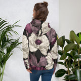 Night Poppy Floral Hoodie