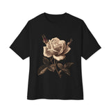 Thorned Rose Unisex Oversized Boxy Tee