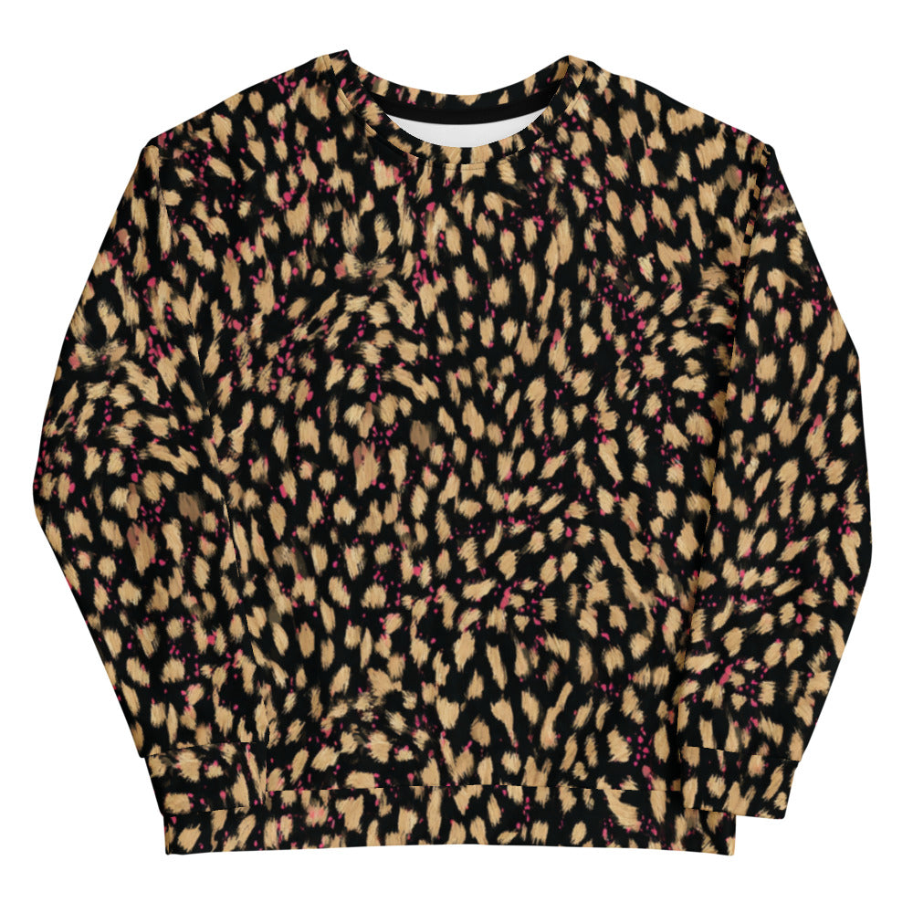 Cheetah Print Sweatshirt
