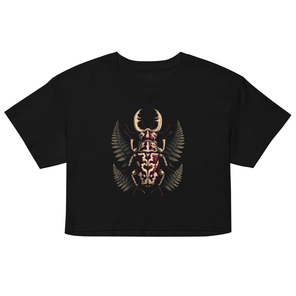 Stag Beetle Women's Crop Tee