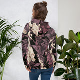 Night Foxglove Floral Hoodie