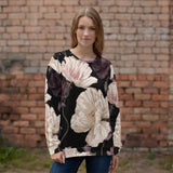 Night Poppy Floral Sweatshirt