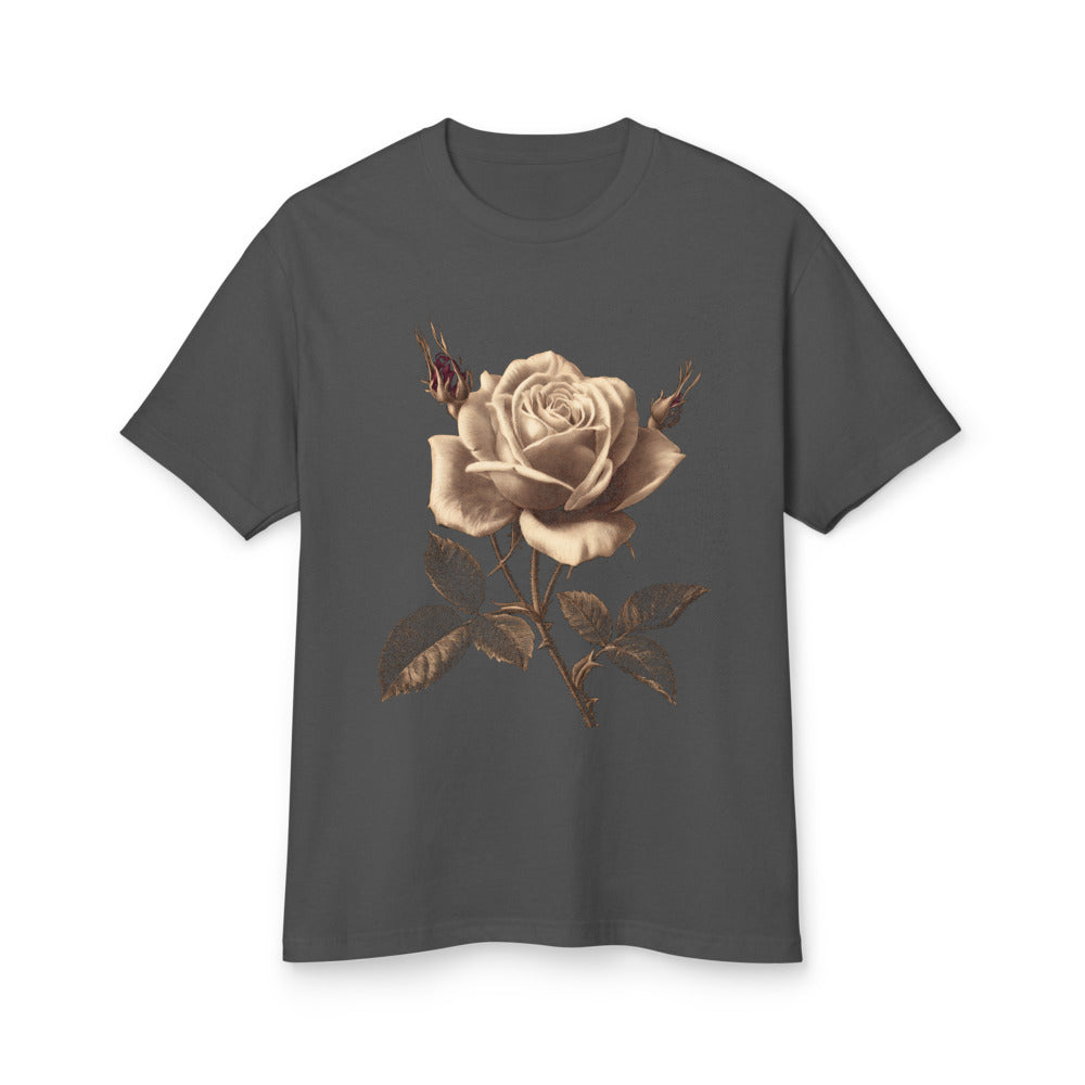 Thorned Rose Unisex Garment-Dyed Heavyweight Tee