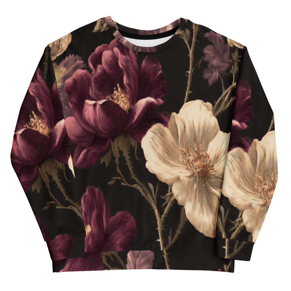 Night Bloom Floral Sweatshirt