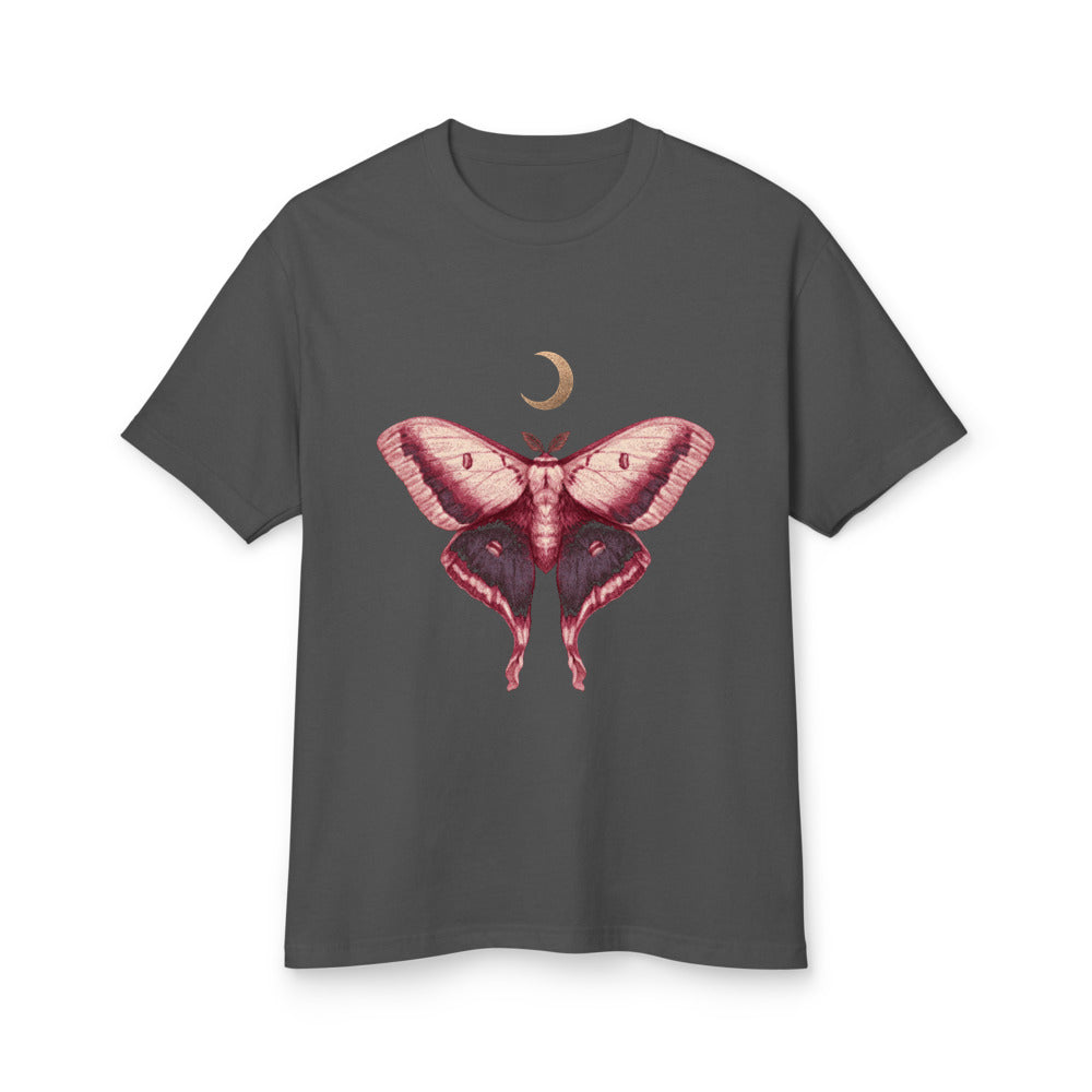 Moth and Moon Unisex Garment-Dyed Heavyweight Tee