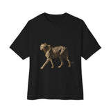 Cheetah Unisex Oversized Boxy Tee