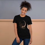 Moon and Wildflowers Unisex Staple T-Shirt