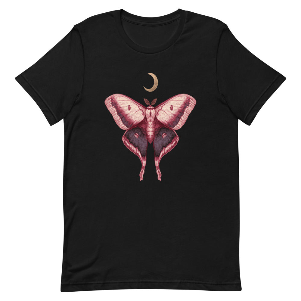 Moth and Moon Unisex Staple T-Shirt