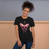 Moth and Moon Unisex Staple T-Shirt