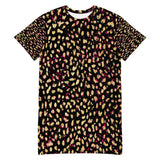 Cheetah Print T-Shirt Dress