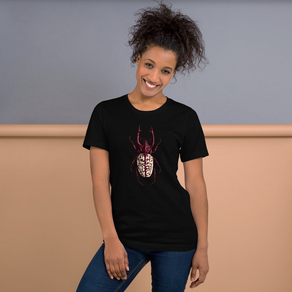 Stag Beetle Unisex Staple T-Shirt