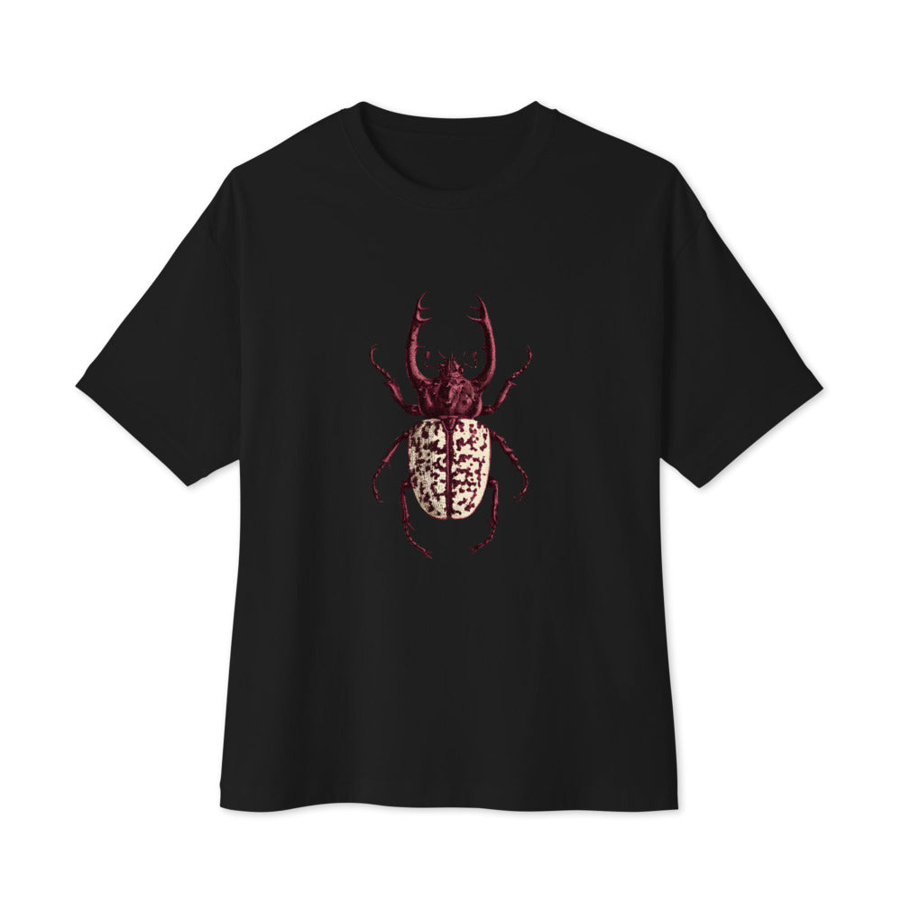 Stag Beetle Unisex Oversized Boxy Tee