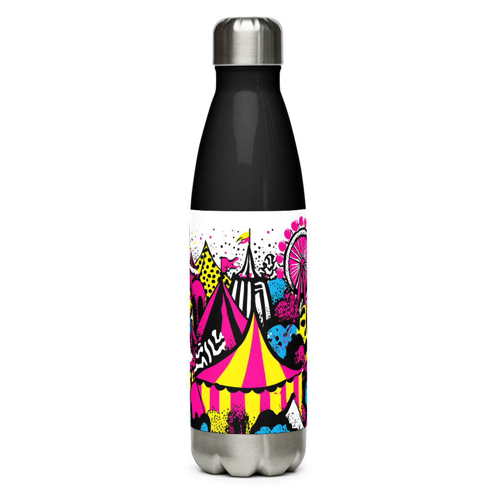 Circus Dream Stainless Steel Water Bottle — Left