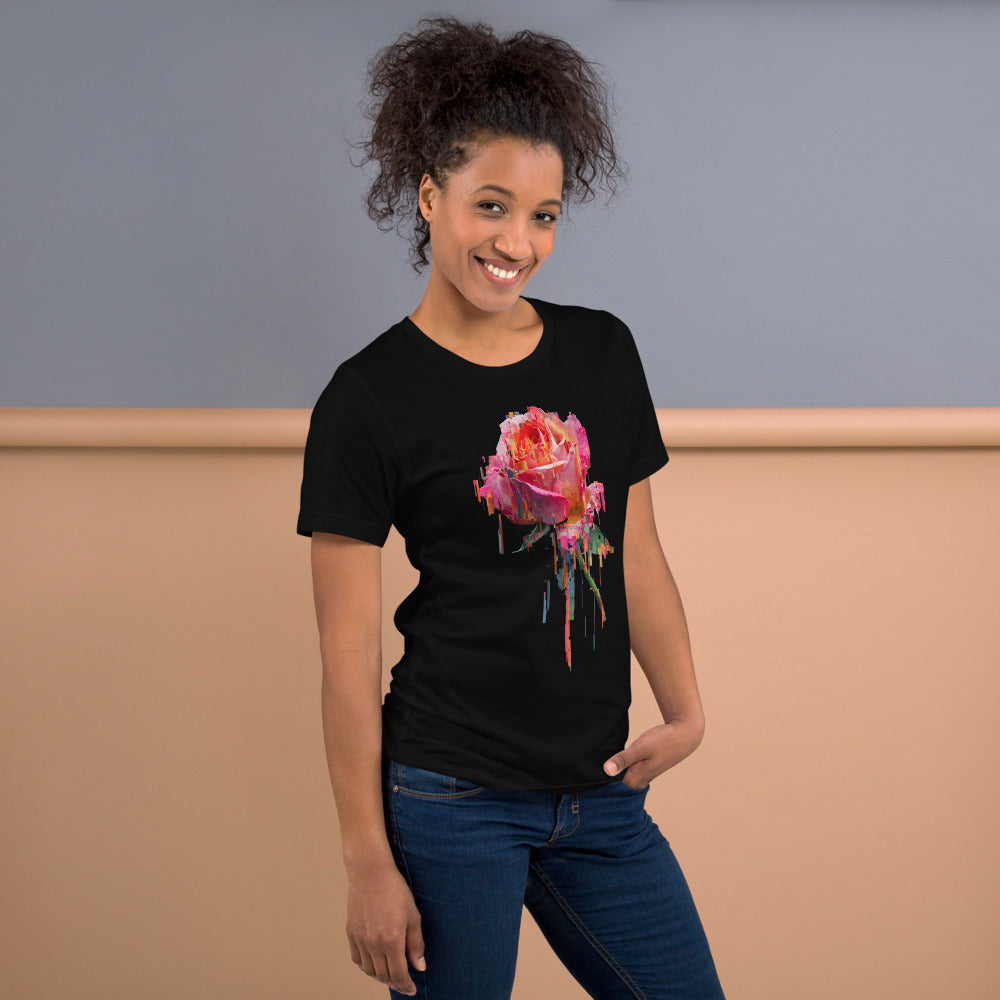 Glitch Rose Unisex Tee