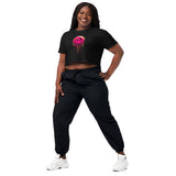 Riot Smiley Cropped Tee