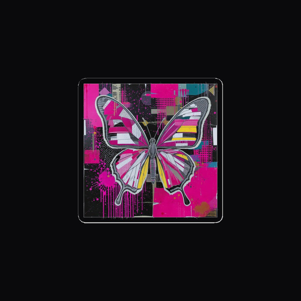 Static Butterfly Sticker