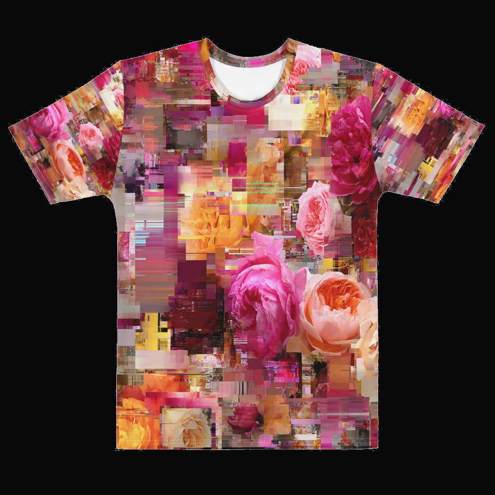 Glitch Rose Full Bleed All-Over Tee