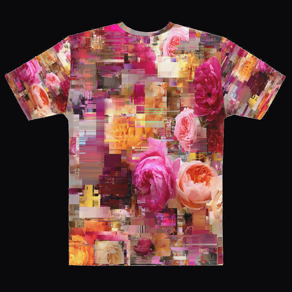 Glitch Rose Full Bleed All-Over Tee