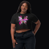 Static Butterfly Cropped Tee